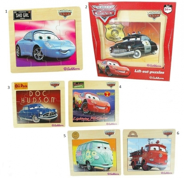 Eichhorn Puzzle Cars 12 Teile 16x12 cm